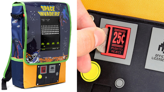 Brilliant <i>Space Invaders</i> Pack Straps a Miniature Arcade Cabinet to Your Back